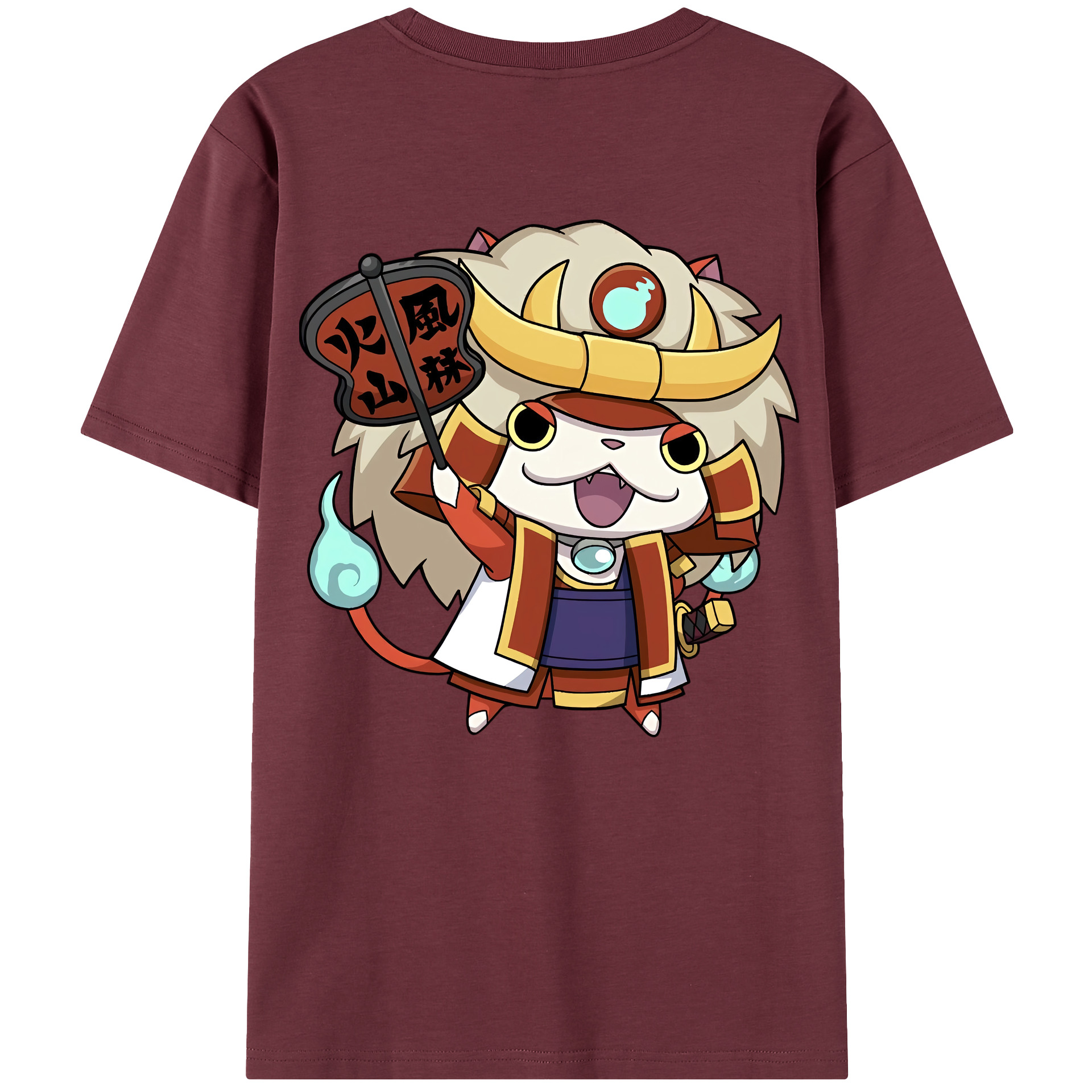 （画像用） 妖怪ウォッチ Yo-kai Watch 綿100％半袖Tシャツ（背面プリント）